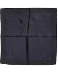 Dolce & Gabbana - Logo-Embroidered Silk Pocket Square - Lyst
