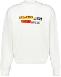 Palm Angels - Pa X La Times Quote Crew-Neck Sweatshirt - Lyst