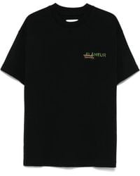 flâneur - Lanterns Of Love-Print T-Shirt - Lyst