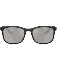 Prada Linea Rossa - Square-Frame Sunglasses - Lyst