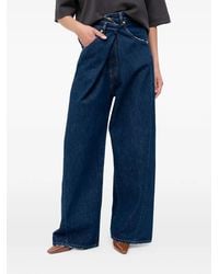 DARKPARK - Ines Frayed Denim Jeans - Lyst