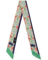 Etro - X Tabby Booth Paisley-Print Silk Scarf - Lyst