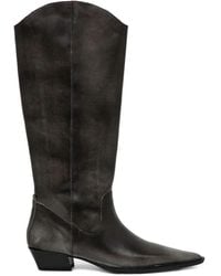 Vagabond Shoemakers - 40Mm Cassie Pointed-Toe Knee-High Boots - Lyst
