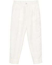 Briglia 1949 - Pleated Elasticated-Waistband Trousers - Lyst