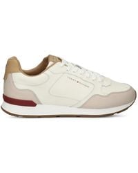 Tommy Hilfiger - Panelled Leather Sneakers - Lyst