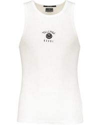 Ksubi - Ribbed Smiley-Face Tank Top - Lyst
