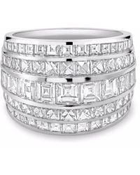Pragnell - Platinum Manhattan Classic Diamond Ring - Lyst