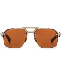 Jacques Marie Mage - Silverton Aviator-Frame Sunglasses - Lyst