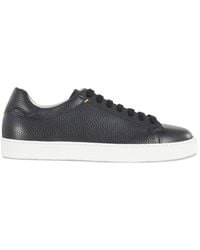 Doucal's - Leather Lace-Up Sneakers - Lyst