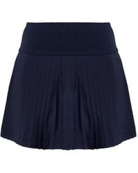 MICHAEL Michael Kors - Pleated Mini Skirt - Lyst