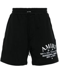 Amiri - Shorts mit Logo-Print - Lyst