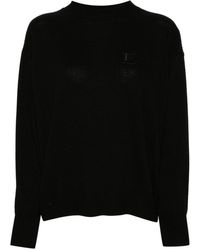 ERMANNO FIRENZE - Logo-Embroidered Sweater - Lyst