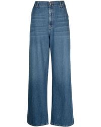 3x1 - Wided-leg Cotton Jeans - Lyst