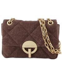 Vanessa Bruno - Small Moon Quilted Chain-Strap Shoulder Bag - Lyst