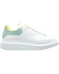 McQueen - Oversized Leather Platform Sneakers - Lyst