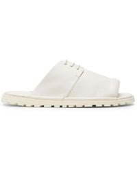 Marsèll - Lace-Up Leather Sandals - Lyst