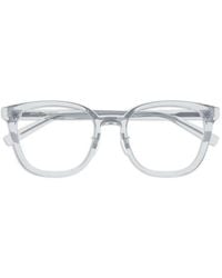 Saint Laurent - Square-Frame Glasses - Lyst