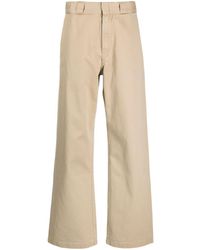 R13 - Wide-leg Cotton Chino Trousers - Lyst