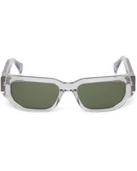 AllSaints - Geometric-Frame Sunglasses - Lyst