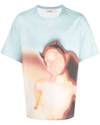 MISBHV - T-Shirt mit grafischem Print - Lyst