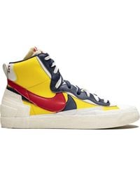 Nike - X Sacai Blazer Mid "Varsity Maize" Sneakers - Lyst