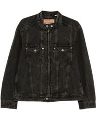 Levi's - Chaqueta Con Efecto Degradado Y Cuello Mao - Lyst