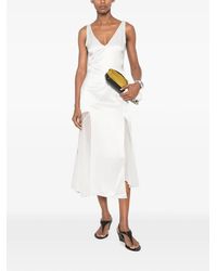 sir willa lace trimmed cutout silk maxi dress Sir. Willa Lace-Trimmed Cutout Maxi Dress - Pastel Yellow