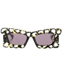 Kuboraum - R2 Hypercore Rectangle-Frame Sunglasses - Lyst