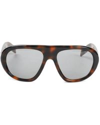 Prada - Acetate Geometric Sunglasses - Lyst