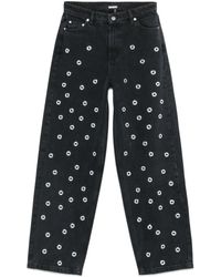 ROTATE BIRGER CHRISTENSEN - Vaqueros de talle alto - Lyst