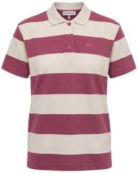 Munthe - Striped Polo Top - Lyst