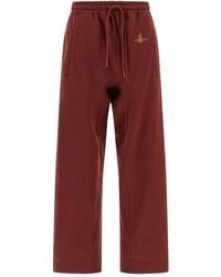 Vivienne Westwood - Geborstelde Trainingsbroek Met Borduurwerk - Lyst