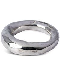Parts Of 4 - Spacer Polished Sterling-silver Ring - Lyst