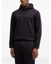ARMANI EXCHANGE - Logo-Detail Hoodie - Lyst