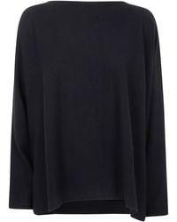 Liviana Conti - Boat-Neck Wool Jumper - Lyst