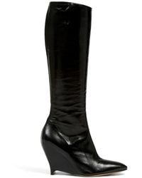 Maison Margiela - Pointed-Toe Boots - Lyst