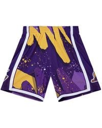 Mitchell & Ness - "nba La Lakers 2009" Hyper Hoops スウィングマンショーツ - Lyst