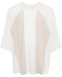 Julius - Camiseta a paneles - Lyst
