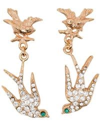 BLAKLACE - Swallow Earrings - Lyst