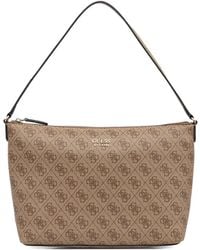 Guess - Monogram-Pattern Tote Bag - Lyst