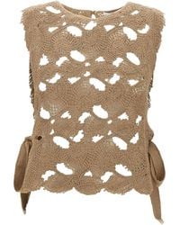 Kangra - Crochet-Knit Top - Lyst