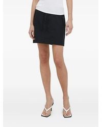 Samsøe & Samsøe - Buttoned-Pocket Mini Skirt - Lyst