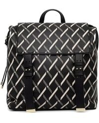 ARMANI EXCHANGE - Logo-Print Foldover Backpack - Lyst
