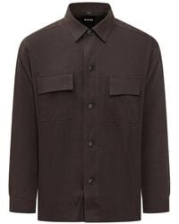BOSS - Patch Pocket Shirt - Lyst