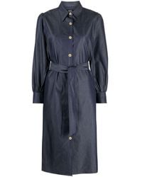 A.P.C. - Robe-chemise Liane en coton - Lyst