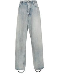 Balenciaga - Baggy Wide-Leg Jeans - Lyst