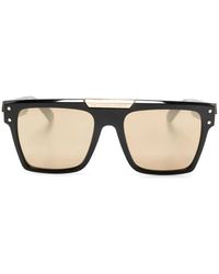 Philipp Plein - Occhiali Da Sole Squadrati Con Placca Logo - Lyst