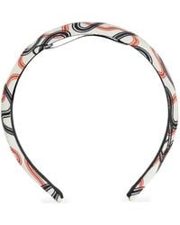 Vivienne Westwood - Abstract-Print Silk Headband - Lyst