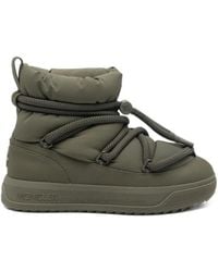 Moncler - Altive Mid Quilted Lace-Up Snow Boots - Lyst