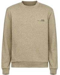 A.P.C. - Crew-Neck Sweatshirt - Lyst